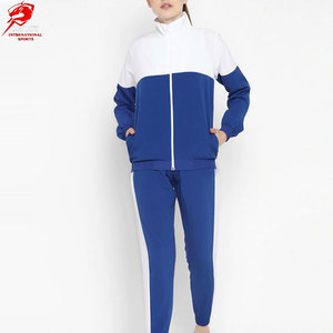 Survêtements d'hiver pour femmes, tissu en molleton de coton de qualité supérieure, veste à fermeture éclair intégrale, design à poignets élastiques, confortable pour les adultes - Product Image 1