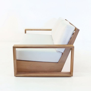 Nakula Meubles en bois de teck naturel pour l'intérieur Élégant pour jardin extérieur et salon intérieur Design de chaise de style minimaliste - Product Image 6