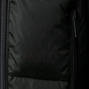 Chaqueta Acolchada Impermeable y Cortavientos de Gran Tamaño, Negra, Personalizada, Holgada, con Forro Cálido y Acolchado - Product Image 3