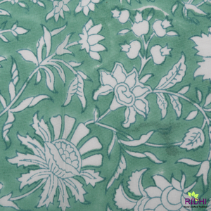 Serviettes en coton à imprimé floral modernes faites à la main 100% forme carrée pure de haute qualité pour les mariages de l'Inde - Product Image 3