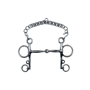Boquilla de boca Pelham de una sola articulación veterinaria Boquilla Lisa pulida Todo tipo de brocas de boca de caballo están disponibles Precio barato - Product Image 1