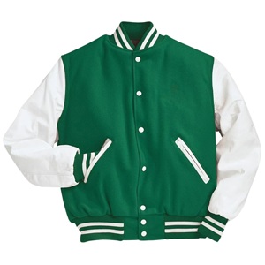 Nueva llegada de la chaqueta Varsity de la Liga Negra para hombre-Lana y cuero, talla grande, prendas de vestir exteriores elegantes - Product Image 5