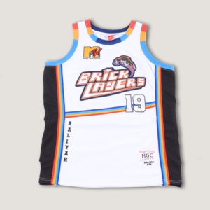 ชุดบาสเก็ตบอลสำหรับเด็กผู้ชายชุดใส่เล่นบาสเก็ตบอลระบายอากาศได้ดีออกแบบได้ตามต้องการ - Product Image 1