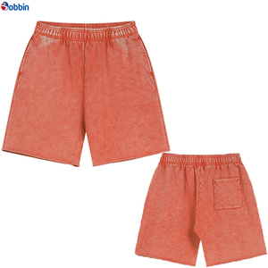 Pantalones Cortos Deportivos Holgados de Cintura Media con Logotipo Bordado Personalizado, Pantalones Cortos de Moda Urbana, Novedad, Pantalones Cortos Deportivos Unisex de Algodón - Product Image 5