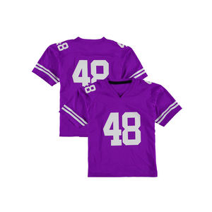 2024 nouveauté maillots de football américain sur mesure avec nom du joueur de sergé et numérotation football américain - Product Image 1