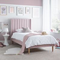 Rembourrage de lit moderne de luxe pour enfants pour filles Mobilier de chambre d'enfant Style haut de gamme