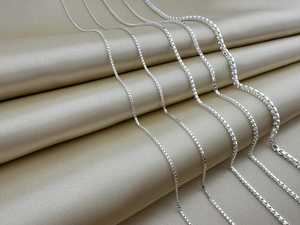 Chaîne de boîte en argent sterling 925 d'excellente qualité pour hommes et femmes Designer fait à la main Design classique à la mode Taille personnalisée - Product Image 3