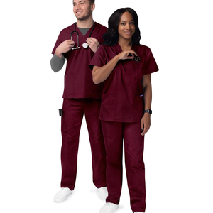 Nouveaux uniformes d'hôpital de conception à la mode élégante pour les hommes et les femmes et costume de vêtements de travail à séchage rapide pour unisexe - Product Image 3