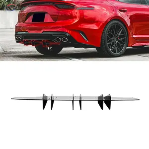 Car Body Kit Rear Diffuser Rear Bumper Diffuser Splitter For Kia Stinger 2018-2020