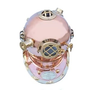 H.m.a งานหัตถกรรมหมวกกันน็อคสตีมพังก์ดำน้ำหมวกกันน็อคนักดำน้ำโบราณประติมากรรมโมเดล - Product Image 1