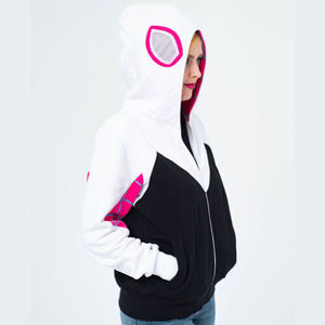 Chất lượng cao của phụ nữ đầy đủ mặt Zip-up Hoodie Phong Cách Mới tùy chỉnh thiết kế tuyệt vời vải giá cả hợp lý - Product Image 1