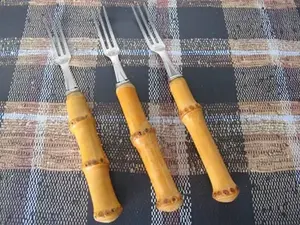 Mirror Polished Silver Fork <b>Flatware</b> Set in Stainless Steel with Elegant Design Perfect for Kitchenware Tabletop and Dining Use - Product Image 5