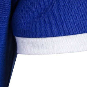 Chemise pour homme à texture audacieuse, design tendance, logo brodé, anti-froissement, taille personnalisée, 100% coton, poche - Product Image 5