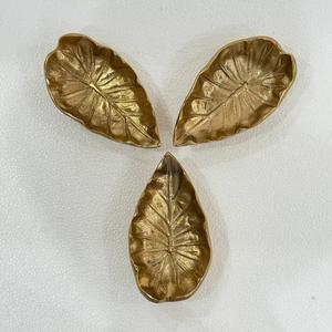 Plateau de service pour fruits secs en vente chaude, plaqué or de haute qualité, en aluminium, fait à la main pour les mariages et les célébrations - Product Image 4