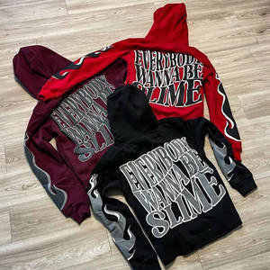 Sweat à capuche Hip Hop imprimé à la mode - Product Image 3