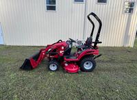 TRACTOR MAHINDRA EMAX 20S DE ALTO RENDIMIENTO, 19.4 HP, 4X4, MOTOR DIÉSEL DE 3 CILINDROS, SISTEMA DE TRANSMISIÓN HIDROSTÁTICA DE 2 RANGOS EN VENTA