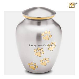 Urnes classiques finition émail fantaisie concepteur mémorial souvenir laiton crémation cendres humaines urnes du fabricant indien - Product Image 5