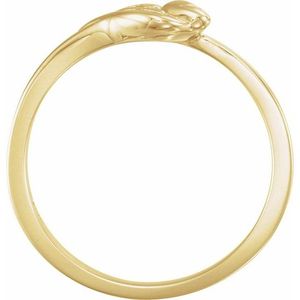 The Unblossomed Rose <b>Ring</b> Stylish Copper Fashion <b>Ring</b> with 18K Gold and Rose Gold Plating Trendy Inlay Setting Gift - Product Image 2