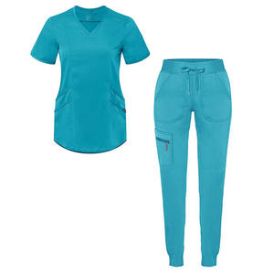 Uniforme médico personalizado para hombre, uniforme de hospital con bolsillo y gancho de identificación - Product Image 2