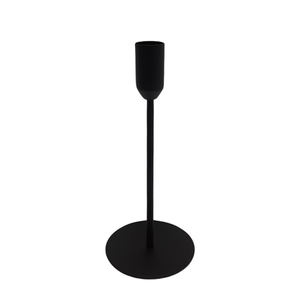 Metal <b>Candle</b> Holder Set of 2 Black Color <b>Candle</b> Stand for Living Room & Wedding Decor Handmade in <b>Bulk</b> - Product Image 1