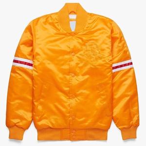 Chaqueta de Satén para Hombre y Mujer, Bordada, con Cuello Alto, Logotipo Frontal, Impermeable, Cortavientos, para Lluvia y Nieve - Product Image 1