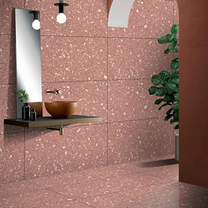 กระเบื้องพอร์ซเลนเคลือบเงา ลายหินแกรนิต ขนาด 600x1200 สีแดงแฮมเมอร์ - Product Image 1