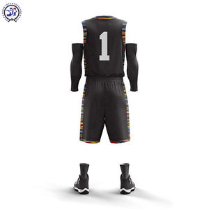 2024 nouveauté personnalisé Logo basket-ball uniforme respirant vêtements de sport dernière conception OEM ODM personnalisé Logo impression - Product Image 6