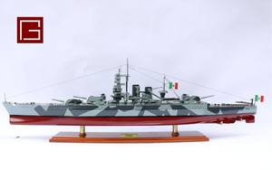 Conception personnalisée approuvée par le fabricant ROMA 100cm Navire de guerre Artisanat en bois de haute qualité Style nautique quantité minimale de commande bas - Product Image 2