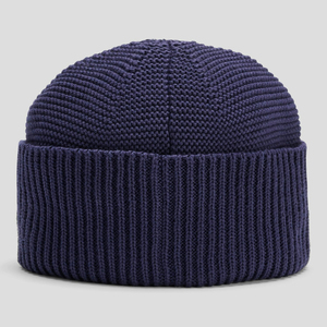 Men's High Quality 100% <b>Wool</b> <b>Beanie</b> Custom Simple 2x2 Layer Style Real Hot Winter Fashion - Product Image 6