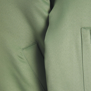 Blouson d'aviateur en satin à prix réduit vente en gros bon marché pour adultes vêtements d'extérieur décontractés à fermeture éclair pour femmes veste en satin avec logo personnalisé pour femmes - Product Image 6