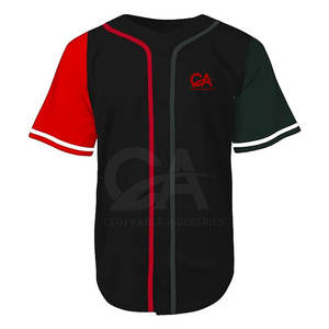 Jersey de botones de gran tamaño para ropa de equipo, el mejor Jersey de botones de material, Jersey de botones de alta calidad personalizado - Product Image 2