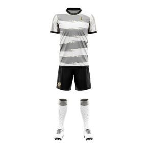 Ensemble d'uniformes de football à séchage rapide personnalisés 100% short de maillot de sublimation en polyester avec nom de club - Product Image 4