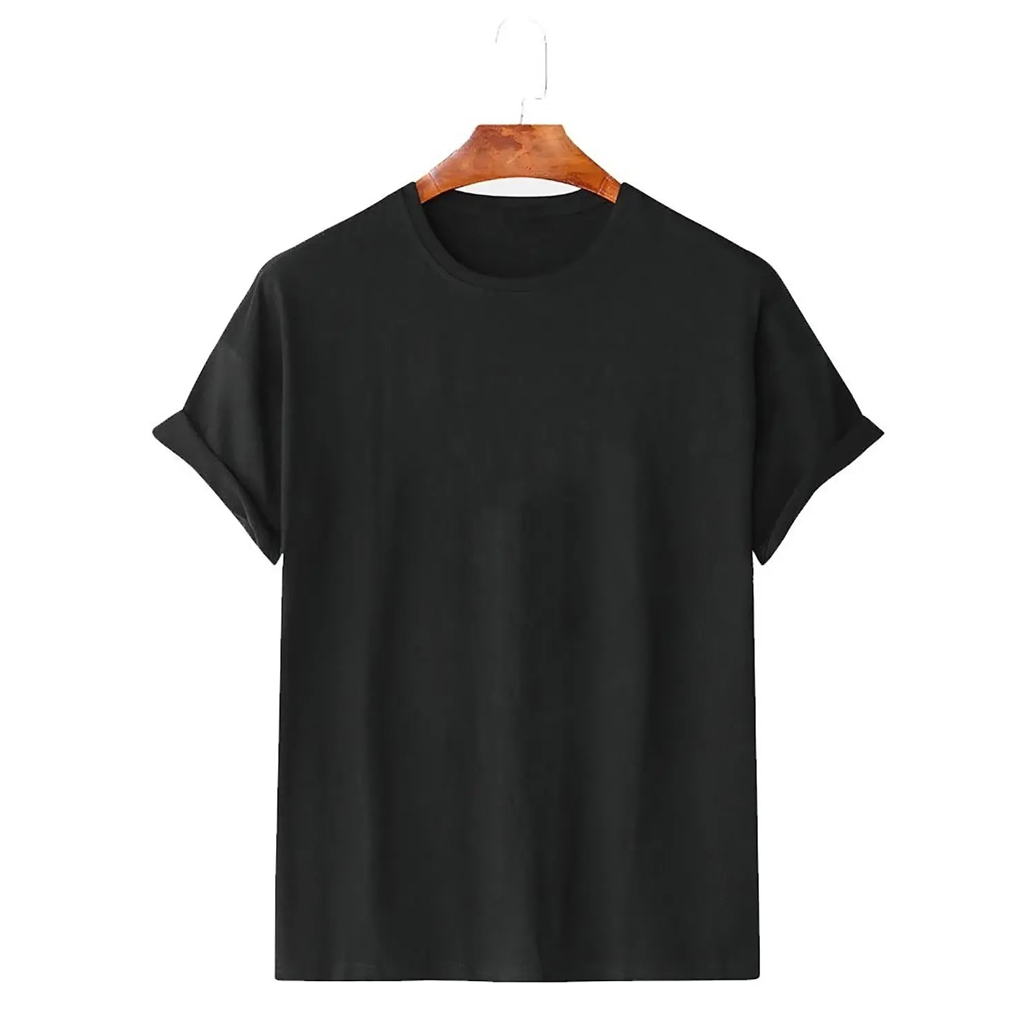 Wholesale 100% Cotton Men T-shirts Custom Logo Men T-Shirt Casual Men Outdoor Gym Training T Shirts