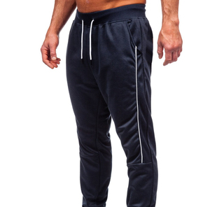 2024 Wholesale Custom Men's Sweatpants Lightweight Mid Cotton Quick Dry Breathable Straight Pattern High Quality <b>Trousers</b> Custom - Product Image 1