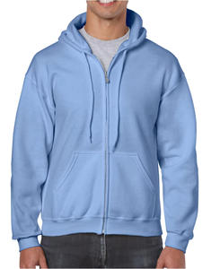 Sweatshirts à capuche fins d'automne pour hommes tissu de coton tricoté confortable logo imprimé personnalisé brodé fermeture éclair en coton doux - Product Image 5