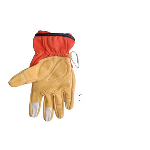 Venta caliente Guantes de soldadura de cuero dividido de vaca para protección de manos Guantes de seguridad de trabajo Trabajo pesado Industrial - Product Image 2