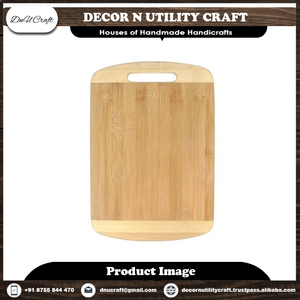Wooden Chopping Board Rectangle Anti-Slip Natural Wood Kitchen Cutting <b>Block</b> - Product Image 6