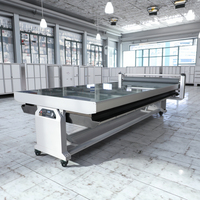 Table intelligente 1325 4 pieds * 8 pieds Laminateur à plat grand format Table d'application à plat avec rouleau chauffant assisté