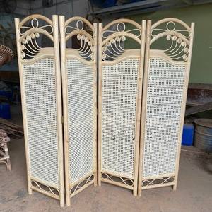 Handmade Modern Style Rattan <b>Wall</b>-mounted Moon <b>Hooks</b> 100% New for <b>curtain</b> Clothes and Coat Storage Baskets - Product Image 1
