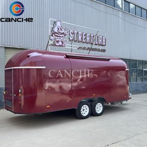 Remorque de restauration américaine, choisissez parmi toutes les couleurs, camion de restauration, remorque de barbecue carrée - Product Image 6