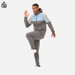 ชุดวอร์มกันลมสำหรับผู้ชาย, ชุดวอร์มกันลมแบบซิปเป็นมิตรต่อสิ่งแวดล้อม - Product Image 2