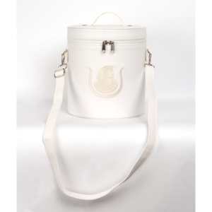 Générique Masonic Daughters of ISIS White Fez Case - DOI Hat/Cape Case in White Imitation Leather with Shoulder - Product Image 4