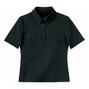 เสื้อโปโลแขนสั้นทรงทันสมัย รุ่น WP301-8 (LL) ผลิตจากผ้าเจอร์ซีย์นิตที่สวมใส่สบาย มีสีดำให้เลือก - Product Image 1