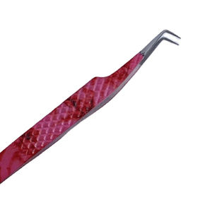 Pince à épiler d'extension de cils en acier inoxydable de Volume droit de qualité supérieure de haute qualité - Product Image 4