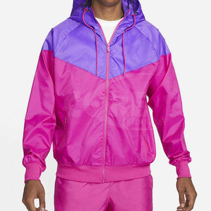 Nouveau design Veste coupe-vent de pluie de haute qualité pour hommes, vestes de sport respirantes à manches longues de couleur double - Product Image 1