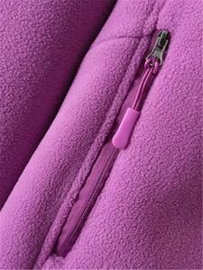 Pull-over décontracté uni et respirant Sweats à capuche élégants à fermeture éclair à épaules tombantes Sweats à capuche en coton personnalisés de qualité supérieure pour femmes - Product Image 4