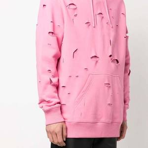 Allover Cutting Style Full Customized Washed Hoodie New Spring Design Oversize Unisex Hoodies Cotton For Men Women Hoodie - Product Image 3