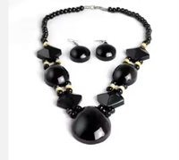 Collier en corne de buffle africain pour cadeaux, 100% corne de buffle naturelle