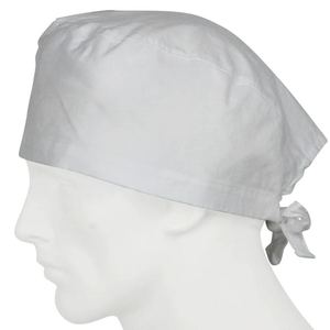 Bonnet de gommage personnalisé de haute qualité, aspect frais, coton tissé médical professionnel avec option de logo - Product Image 4