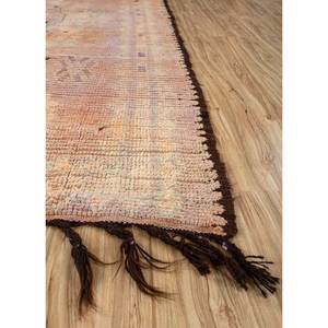 Alfombras de Lana Anudadas a Mano Nuray, Diseño Rectangular con Medallón Rojo Naranja y Patrones Abstractos para el Hogar, para Sala de Estar y Dormitorio, 9x12, Pae-4608 - Product Image 4